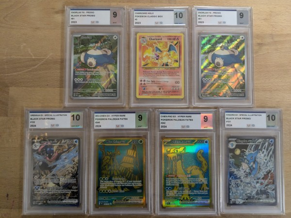 Pokemon Kaarten Graded 39 stuks Mixed Collection Charizard