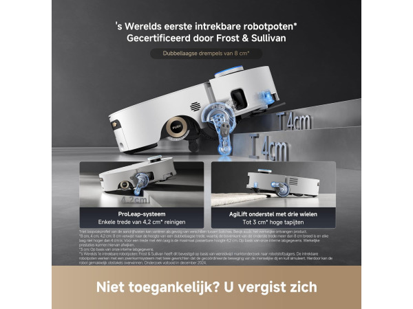 DREAME Aqua10 Ultra Roller Complete-robotstofzuiger 30000PA – foto 5 – kavel bij XL Auctions