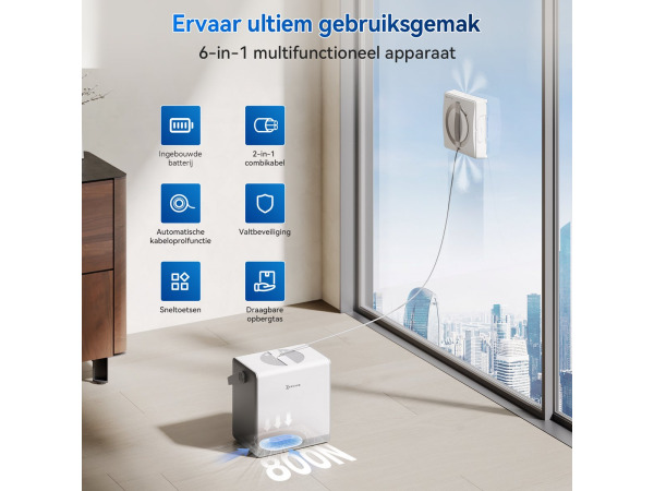 ECOVACS WINBOT W2 PRO Omni raamreinigingsrobot 6-in-1 – foto 6 – kavel bij XL Auctions