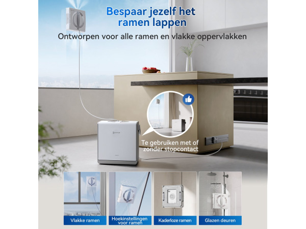 ECOVACS WINBOT W2 PRO Omni raamreinigingsrobot 6-in-1 – foto 8 – kavel bij XL Auctions