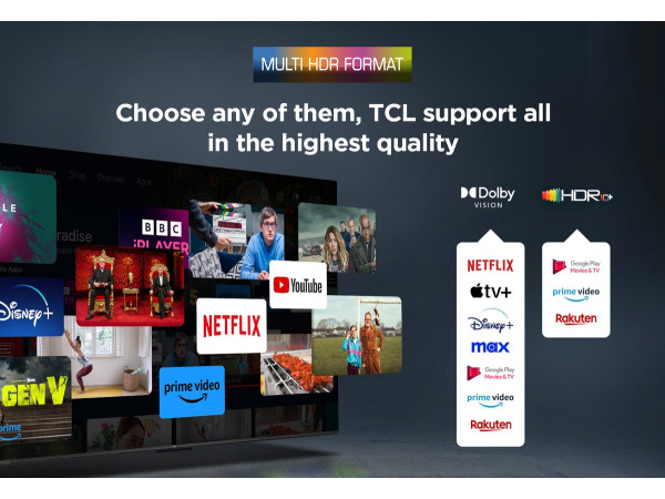 TCL 55V6C - 55 inch - 4K LED - 2025 - Smart TV – foto 7 – kavel bij XL Auctions