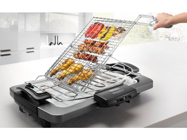 De'Longhi BQ80 Elektrische barbecue met grill en grillpan – foto 2 – kavel bij XL Auctions