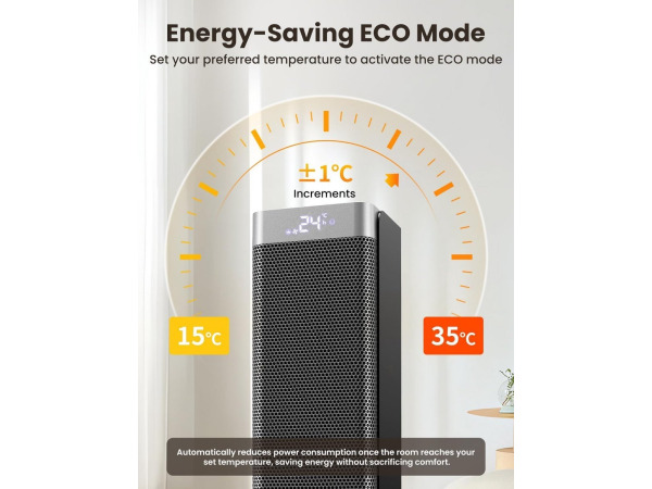 Elektrische Keramische Kachel met haardvuur effect 2000W – foto 7 – kavel bij XL Auctions