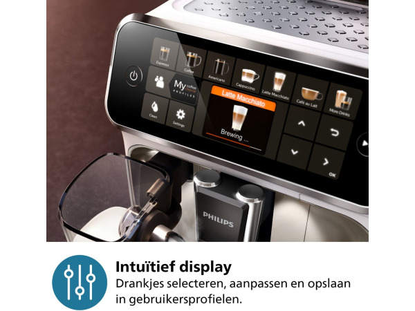 Philips 5400 Series - Espressomachine - EP5447/90 - LatteGo – foto 8 – kavel bij XL Auctions