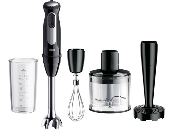 Braun MultiQuick 5 Pro 0,6 l Staafmixer 1000 W Zwart, Zilver