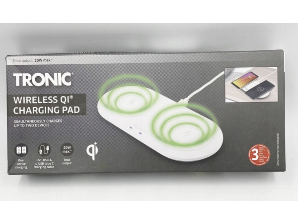 Tronic Draadloze Qi-oplader – foto 2 – kavel bij XL Auctions