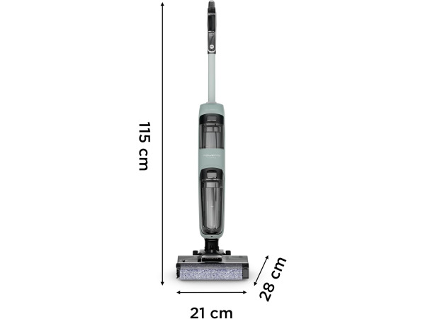Rowenta X-Clean 2 | 2-in-1 vloerreiniger | stofzuigen/dweil – foto 2 – kavel bij XL Auctions