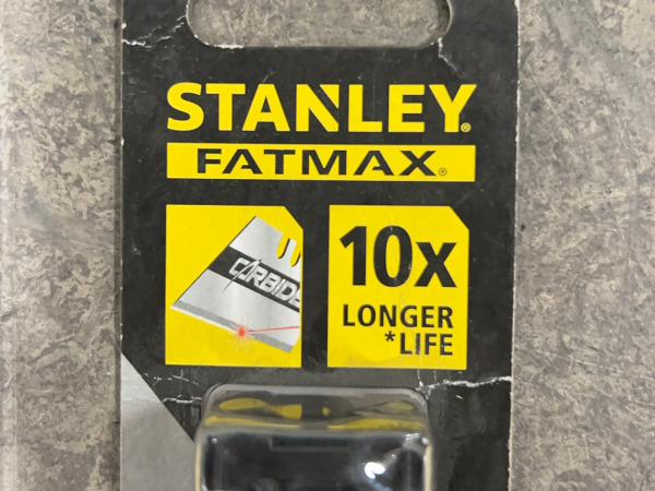 6x Stanley carbide trapeziummessen 10-pack Fatmax – foto 2 – kavel bij XL Auctions