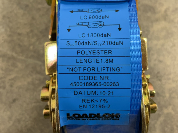 5x Konvox spanband voor Autoambulance 1,8m – foto 4 – kavel bij XL Auctions