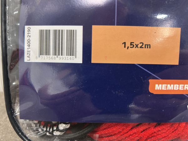 10x Konvox aanhangwagennet 1,5x2m met hoeklus en elastiek – foto 6 – kavel bij XL Auctions