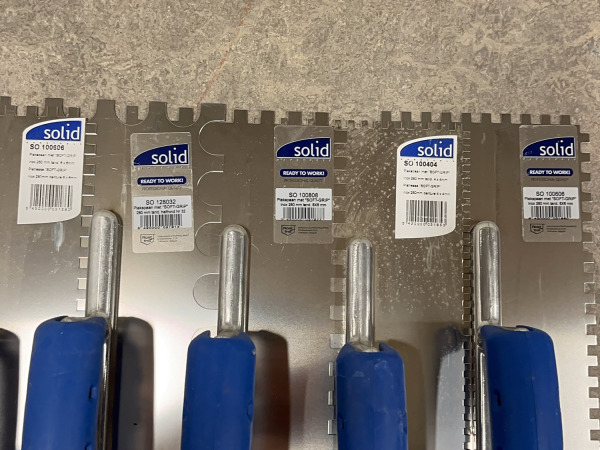 Solid plakspanen getand RVS Soft-Grip set 9-delig – foto 4 – kavel bij XL Auctions