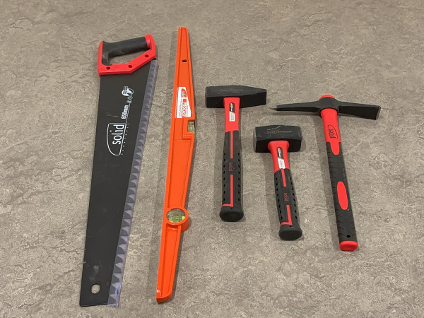 Solid handgereedschap set 5-delig – kavel bij XL Auctions