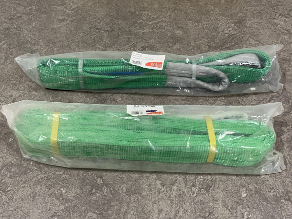 Solid hijsbanden diverse set 3-delig – foto 3 – kavel bij XL Auctions