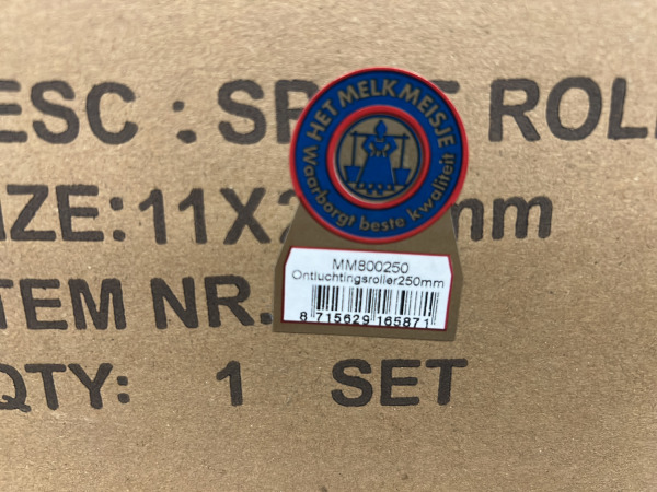 2x Het Melkmeisje ontluchtingsroller 250mm – foto 7 – kavel bij XL Auctions