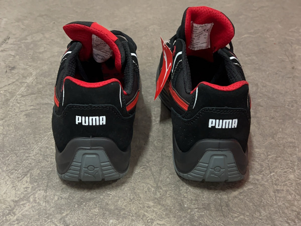 Puma veiligheidsschoen maat 46 S3 Touring zwart/rood – foto 5 – kavel bij XL Auctions