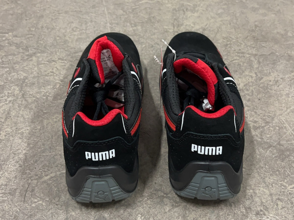 Puma veiligheidsschoen maat 43 S3 Touring zwart/rood – foto 5 – kavel bij XL Auctions