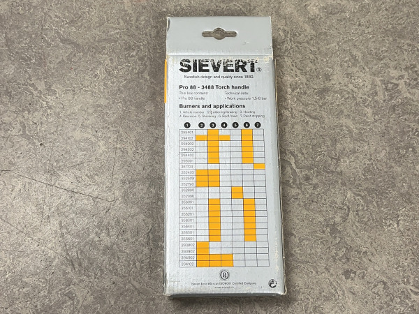 Sievert Pro 88 branderhandgreep met waakvlamventiel – foto 2 – kavel bij XL Auctions