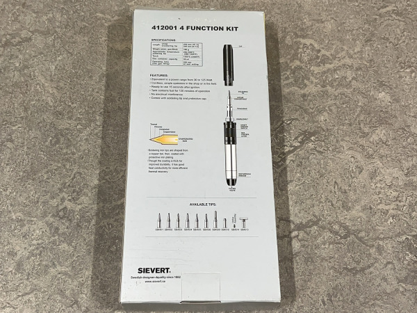 Sievert gassoldeerset SB 4120K Butajet – foto 4 – kavel bij XL Auctions