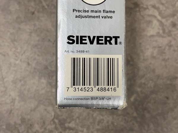 Sievert Pro 88 branderhandgreep met waakvlamventiel – foto 4 – kavel bij XL Auctions