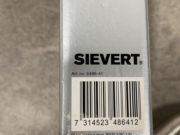 Sievert CFH toebehoren voor gasbrander set 5-delig – foto 7 – kavel bij XL Auctions
