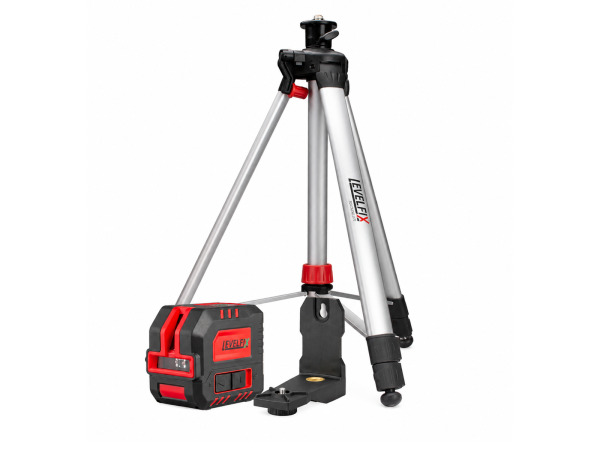 Levelfix kruislijnlaser groen set met statief CL120G – kavel bij XL Auctions