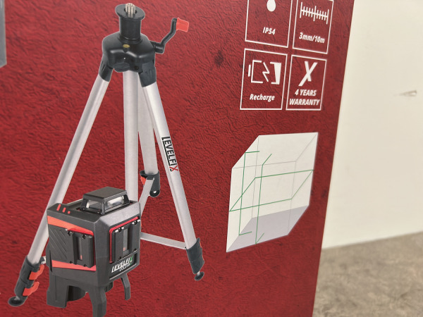 Levelfix kruislijnlaser groen met statief CCL210G – foto 7 – kavel bij XL Auctions