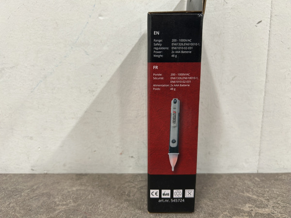 2x Levelfix spanningsmeter voltpen EM100 – foto 3 – kavel bij XL Auctions