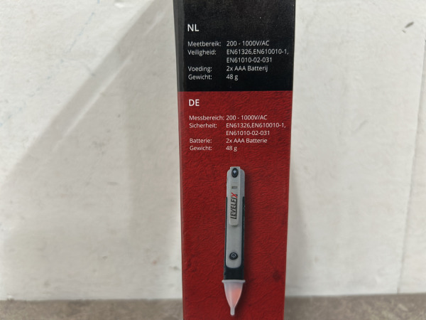 2x Levelfix spanningsmeter voltpen EM100 – foto 5 – kavel bij XL Auctions