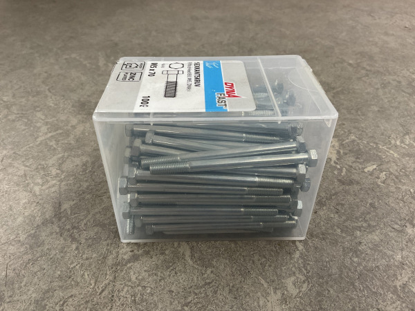 15x Dynafast zeskantschroef M5x70mm 100-pack – foto 2 – kavel bij XL Auctions