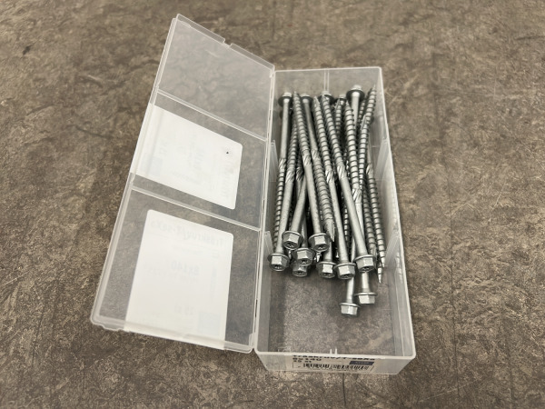 12x Ahlgrens houtschroeven verzinkt ø8,0x140mm 25-pack – foto 2 – kavel bij XL Auctions