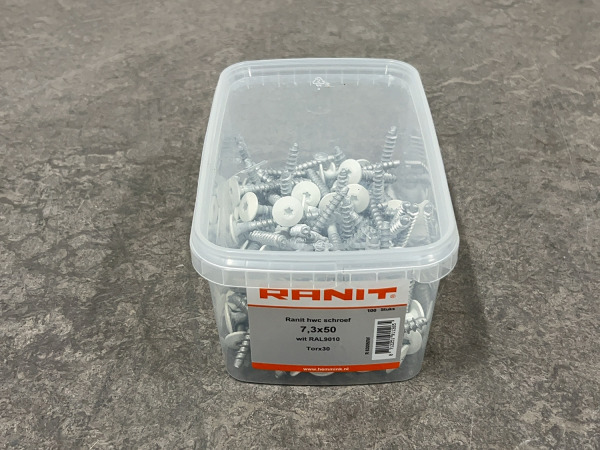 5x Ranit hwc schroef ø7,3x50mm 100-pack – kavel bij XL Auctions