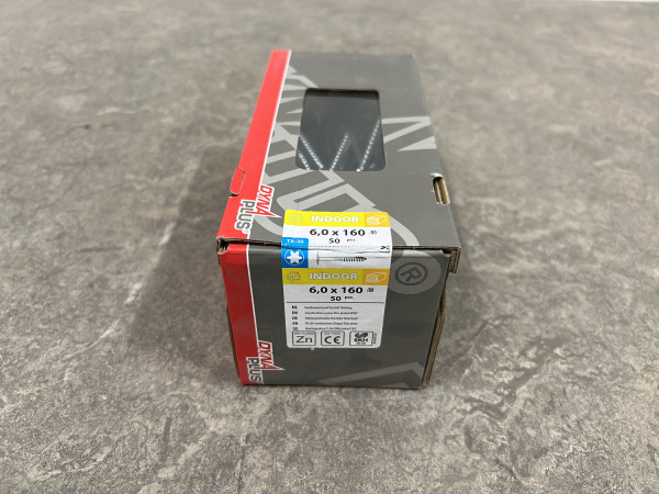 5x Dynaplus houtbouwschroef ø6x160mm 50-pack – foto 5 – kavel bij XL Auctions