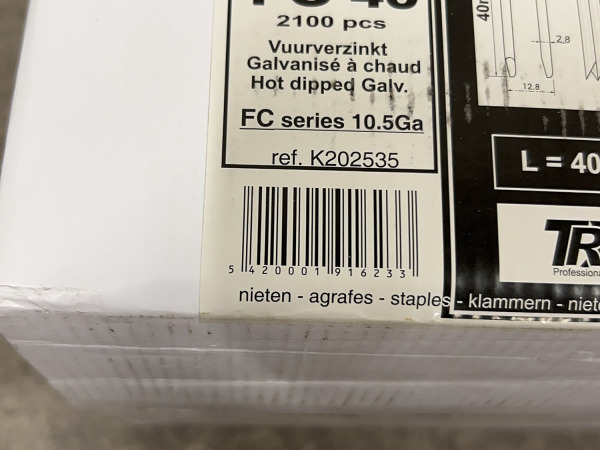 Kitpro krammen 40mm voor weide afsluiting 2100-pack – foto 8 – kavel bij XL Auctions