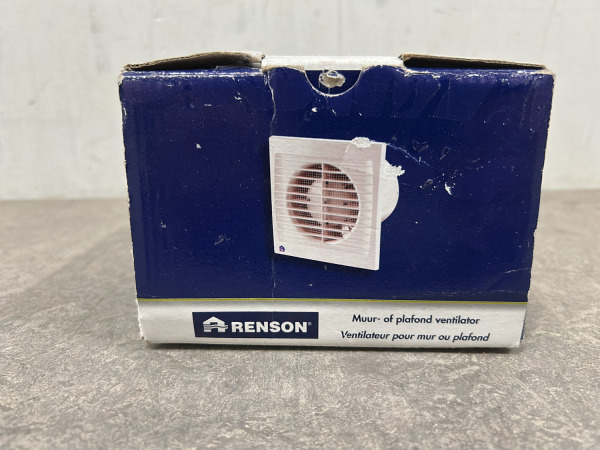 Renson ventilator ø100mm met timer Greenwave – foto 4 – kavel bij XL Auctions