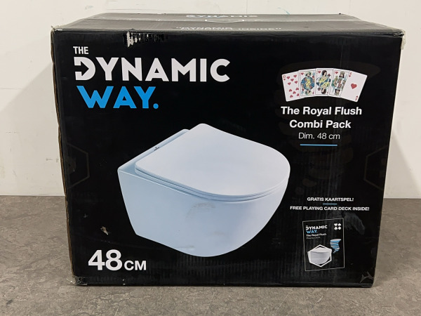 Dynamic Way wandtoilet The Royal Flush – kavel bij XL Auctions