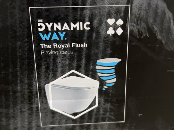 Dynamic Way wandtoilet The Royal Flush – foto 2 – kavel bij XL Auctions