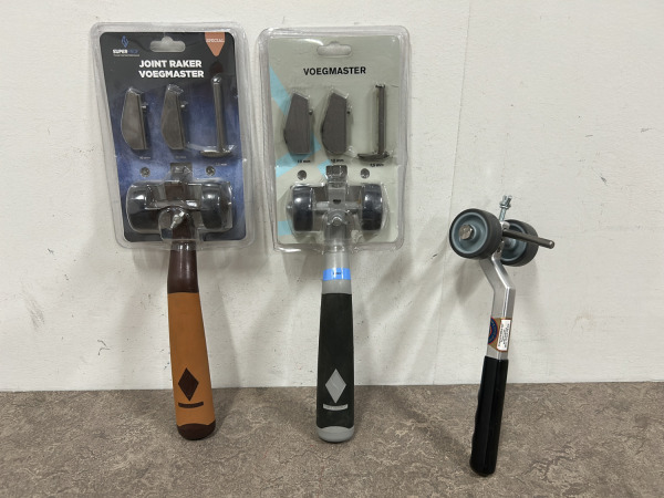 voeggereedschap set 3-delig – kavel bij XL Auctions