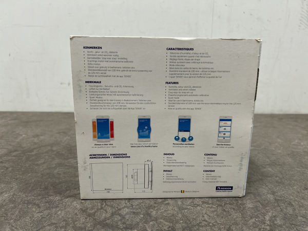 Renson ventilator met vocht en CO2 sensor ø100mm Waves – foto 2 – kavel bij XL Auctions