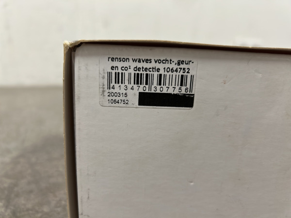 Renson ventilator met vocht en CO2 sensor ø100mm Waves – foto 5 – kavel bij XL Auctions