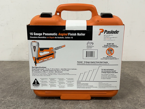 Paslode bradsmachine 16 gauge – foto 4 – kavel bij XL Auctions