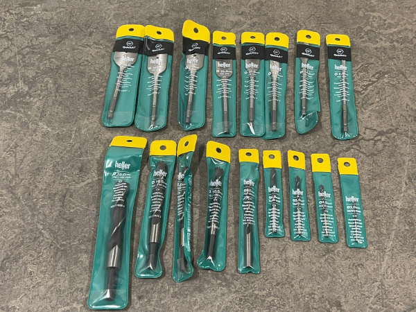 Heller boorset 17-delig ø3-35mm – kavel bij XL Auctions