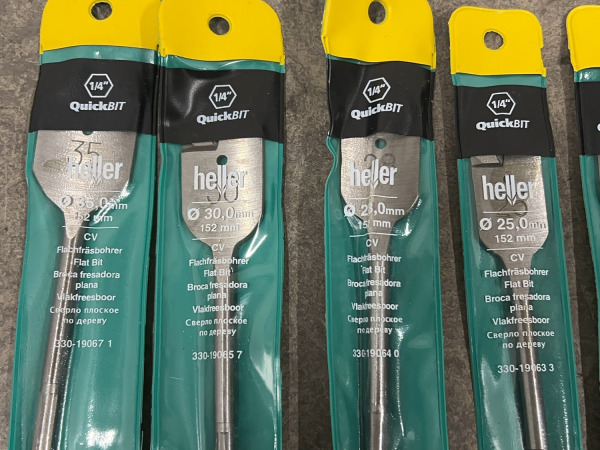Heller boorset 17-delig ø3-35mm – foto 2 – kavel bij XL Auctions