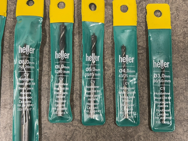 Heller boorset 17-delig ø3-35mm – foto 5 – kavel bij XL Auctions