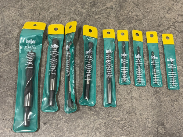 Heller boorset 17-delig ø3-35mm – foto 7 – kavel bij XL Auctions