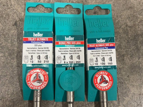 Heller boor set 8-delig SDS-Plus ø8-18mm – foto 3 – kavel bij XL Auctions