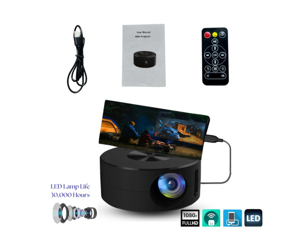 Mini LED projector IOS en Android – foto 3 – kavel bij XL Auctions