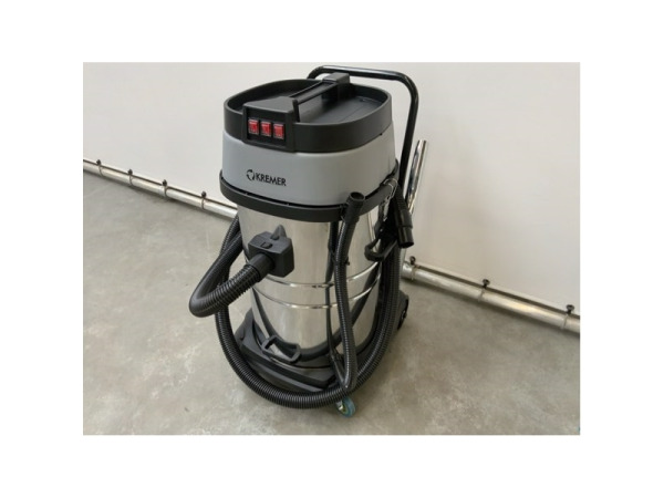 Kremer industriële stofzuiger KR80L-3 80L – foto 2 – kavel bij XL Auctions