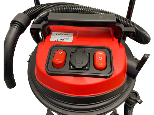 Kremer industriële stofzuiger KR60L-4 60L – foto 6 – kavel bij XL Auctions