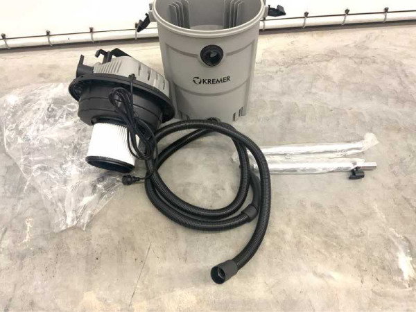 Kremer industriële stofzuiger KR60LE 60L – foto 13 – kavel bij XL Auctions