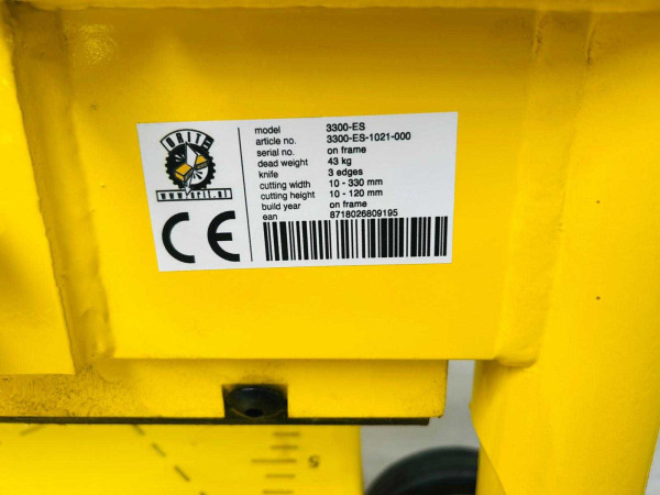 Orit steenknipper verstelbaar 330mm 3300-ES – foto 12 – kavel bij XL Auctions